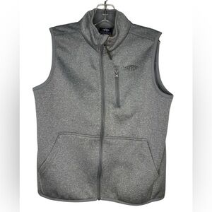 AFTCO Boy’s Vista Vest Gray Full Zip Fleece size Medium
